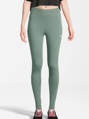 FILA - Skinny Leggings 'BENNDORF' em verde: frente