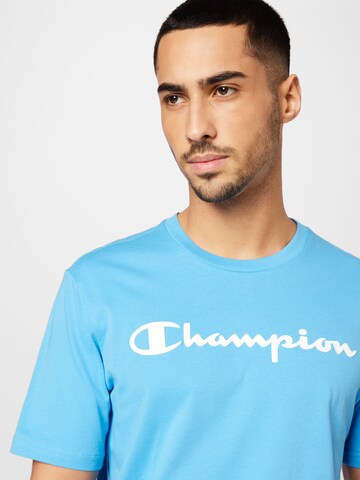 T-Shirt 'Legacy' Champion Authentic Athletic Apparel en bleu