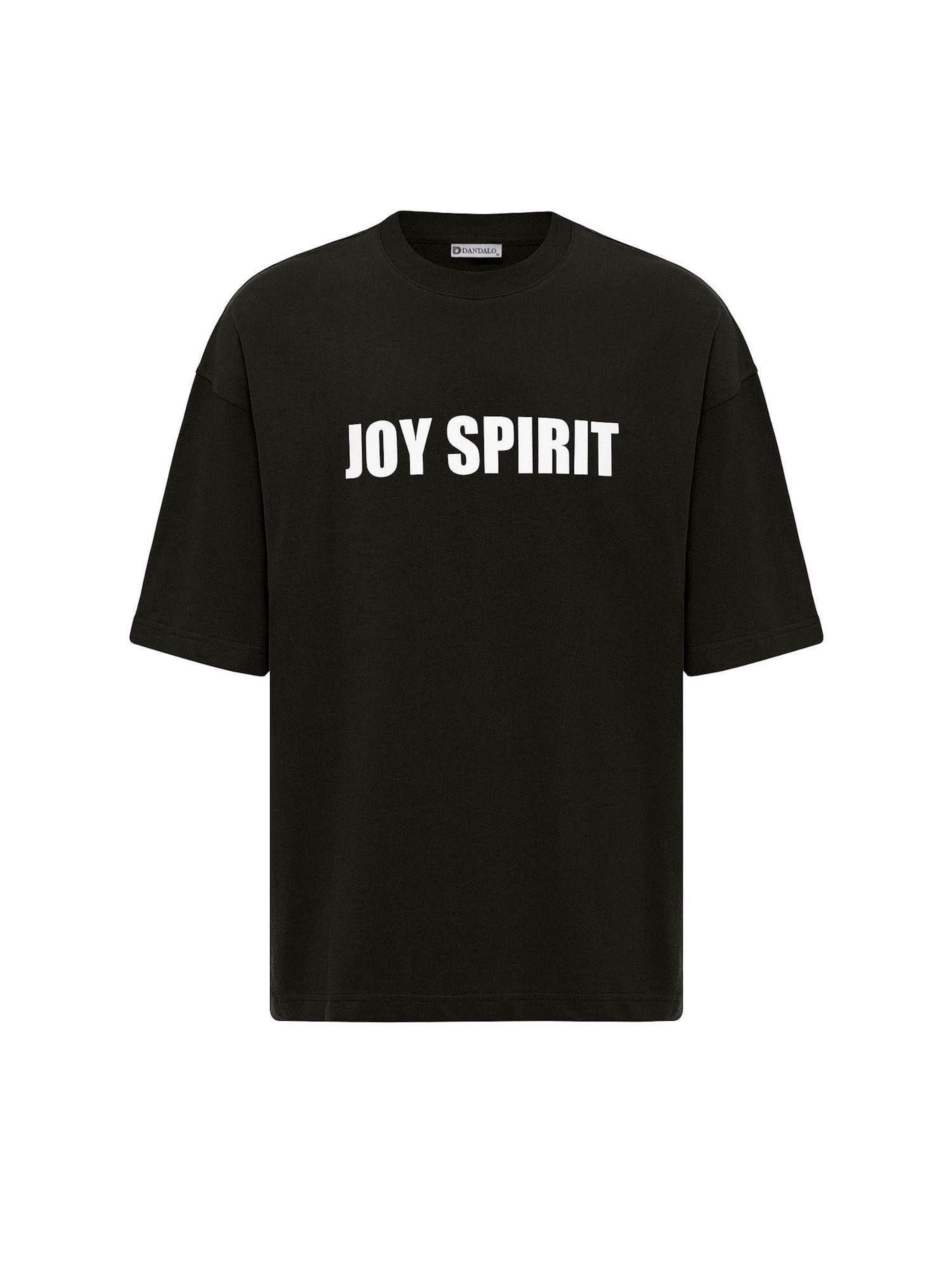 Maglietta di Dandalo in nero: frontale