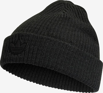 ADIDAS ORIGINALS Beanie 'Adicolor Contempo' in Black: front