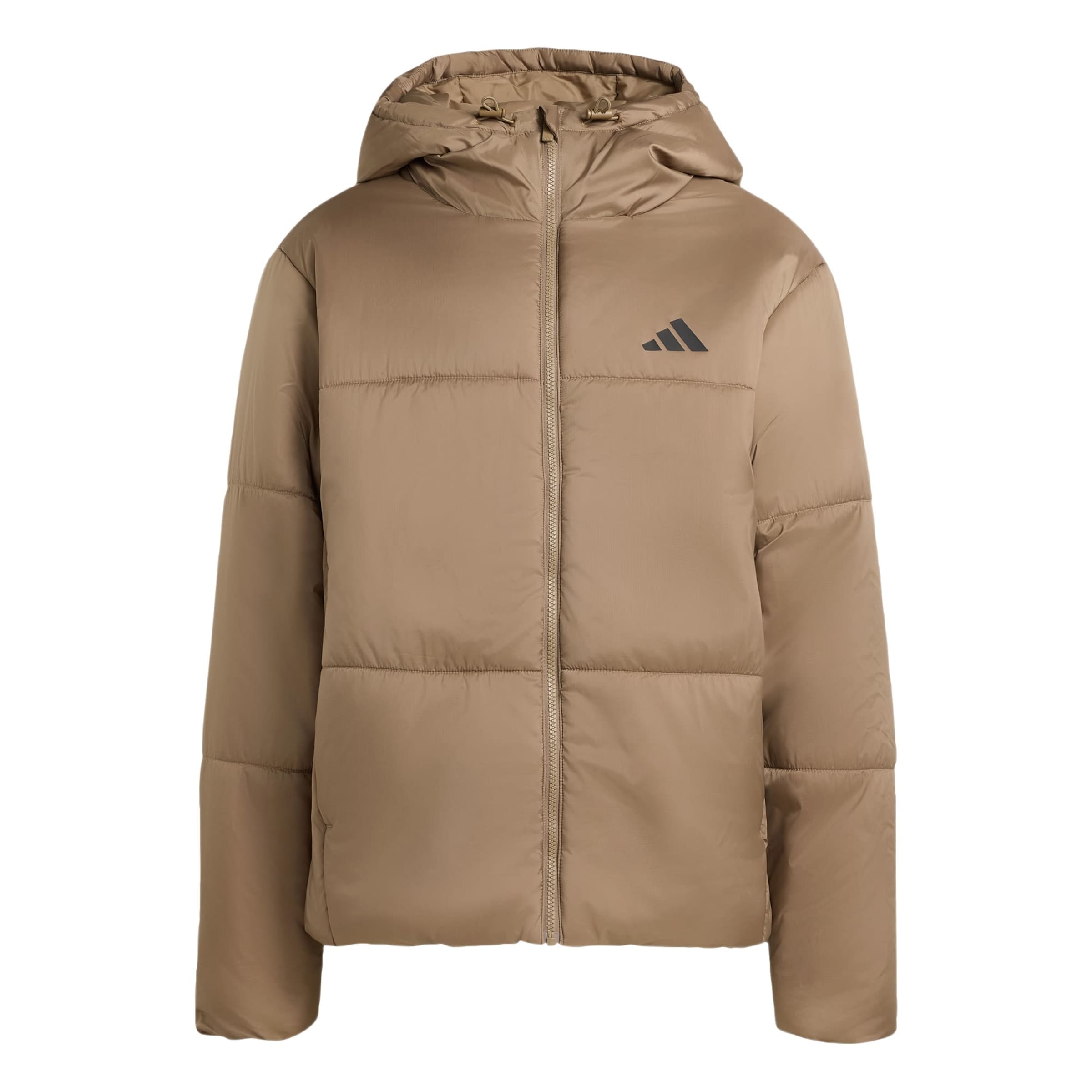 Veste de sport 'Essentials' ADIDAS SPORTSWEAR en beige : devant