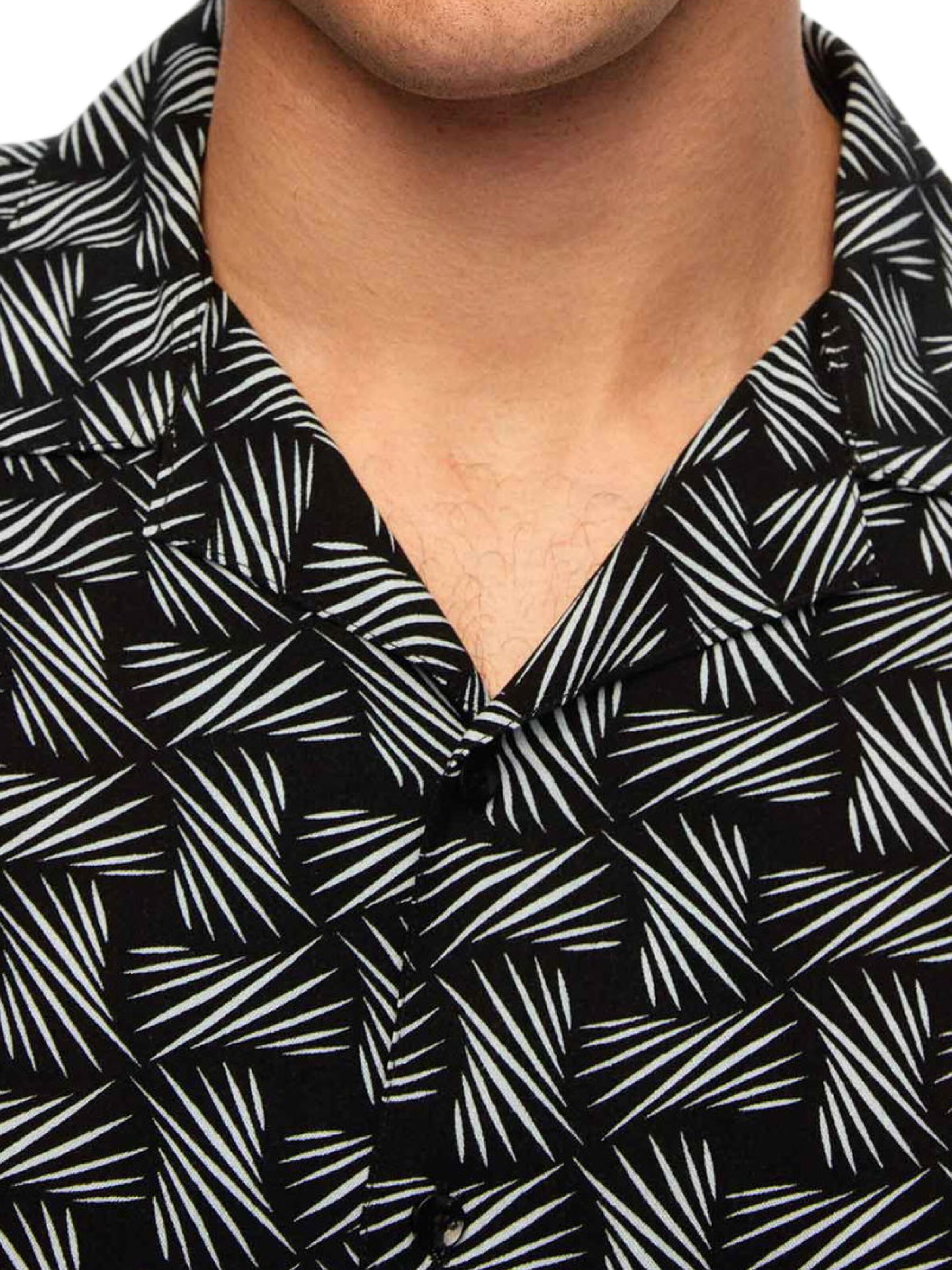 D’S Damat Regular fit Button Up Shirt in Black