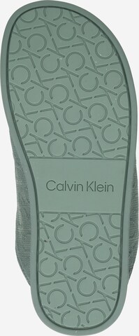 žalia Calvin Klein Šlepetės