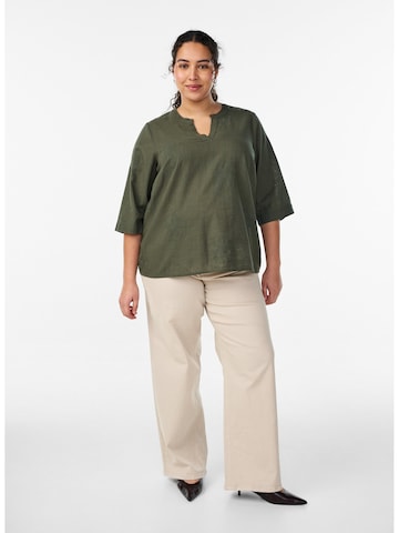 Zizzi Blouse 'Cananna' in Green