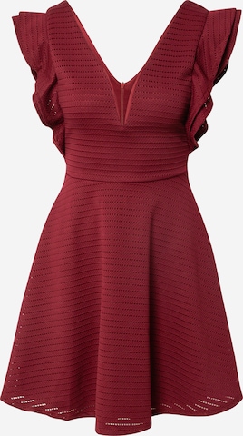 WAL G. Cocktail Dress in Red: front