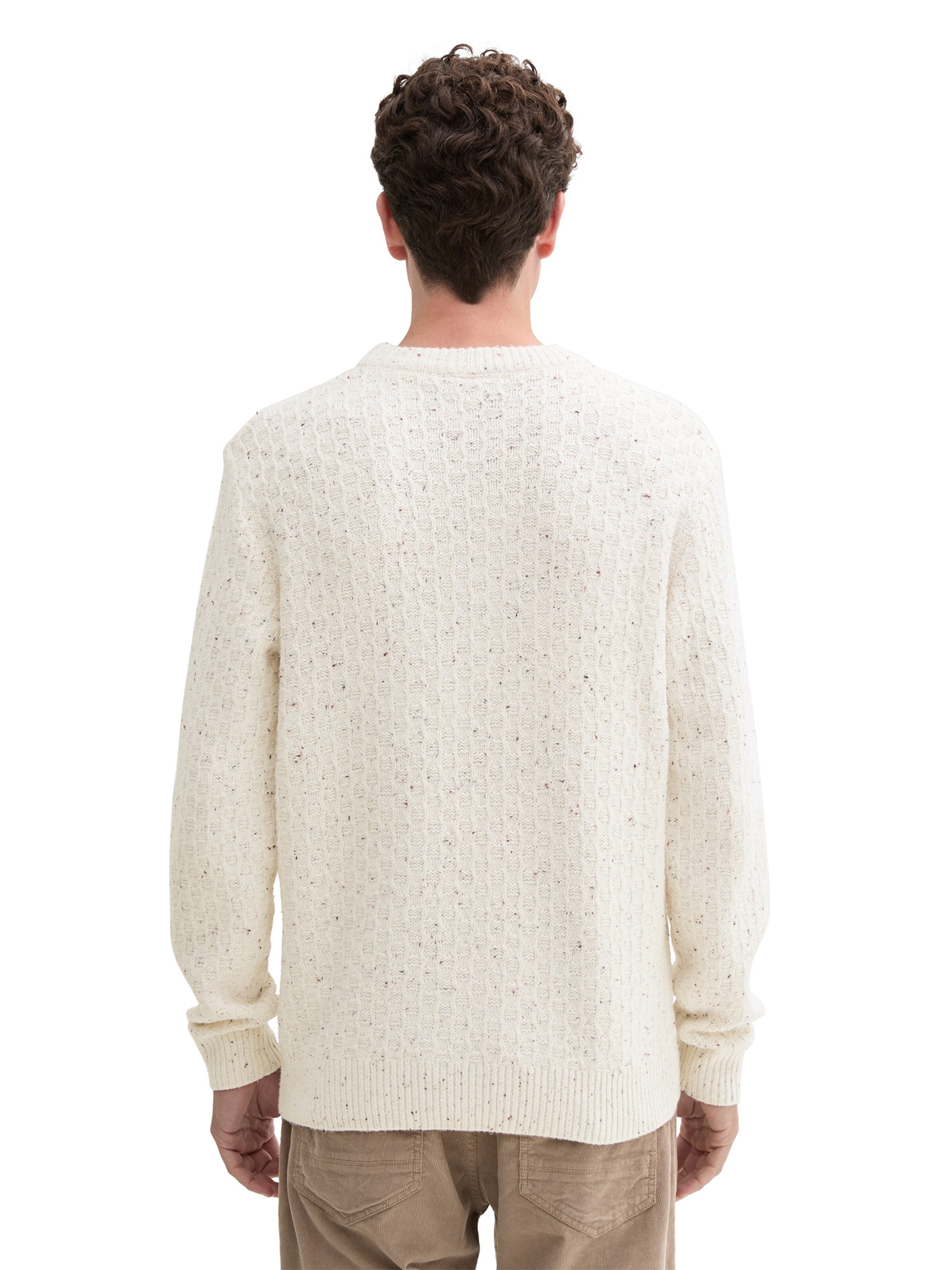 Pull-over TOM TAILOR en blanc