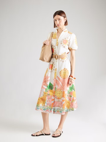 Abito estivo 'Jungle' di MORE & MORE in bianco: frontale