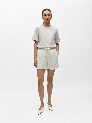 Loosefit Pantalon 'OBJFrame' OBJECT en blanc