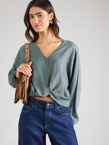 ABOUT YOU Blouse 'Orelia' in Green: front