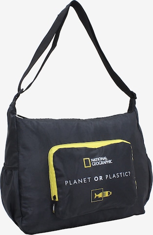 National Geographic Shoulder Bag 'Foldable' in Black