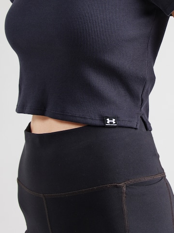 UNDER ARMOUR Функционална тениска в черно