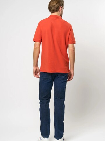 U.S. POLO ASSN. Regular Fit Poloshirt 'Alfred' in Braun