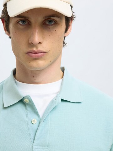 SELECTED - Camiseta en azul