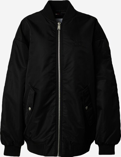 Tommy Jeans Prehodna jakna | črna barva, Prikaz izdelka