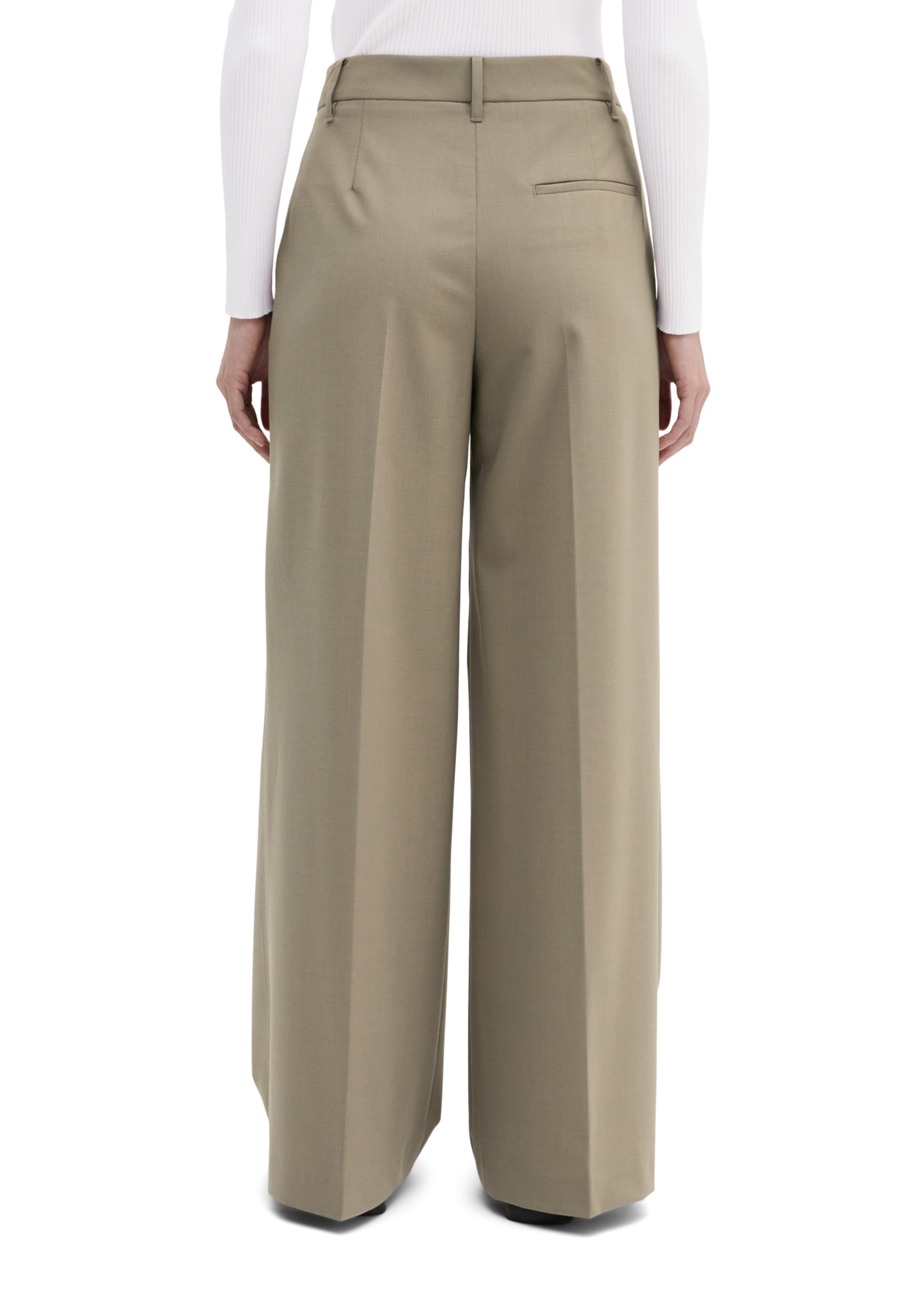 Marc O'Polo Loose fit Trousers in Beige