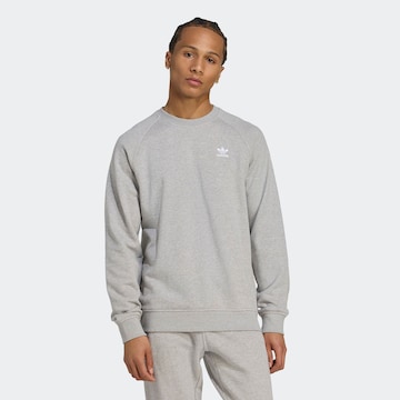 ADIDAS ORIGINALS Mikina 'Trefoil Essentials' – šedá: přední strana