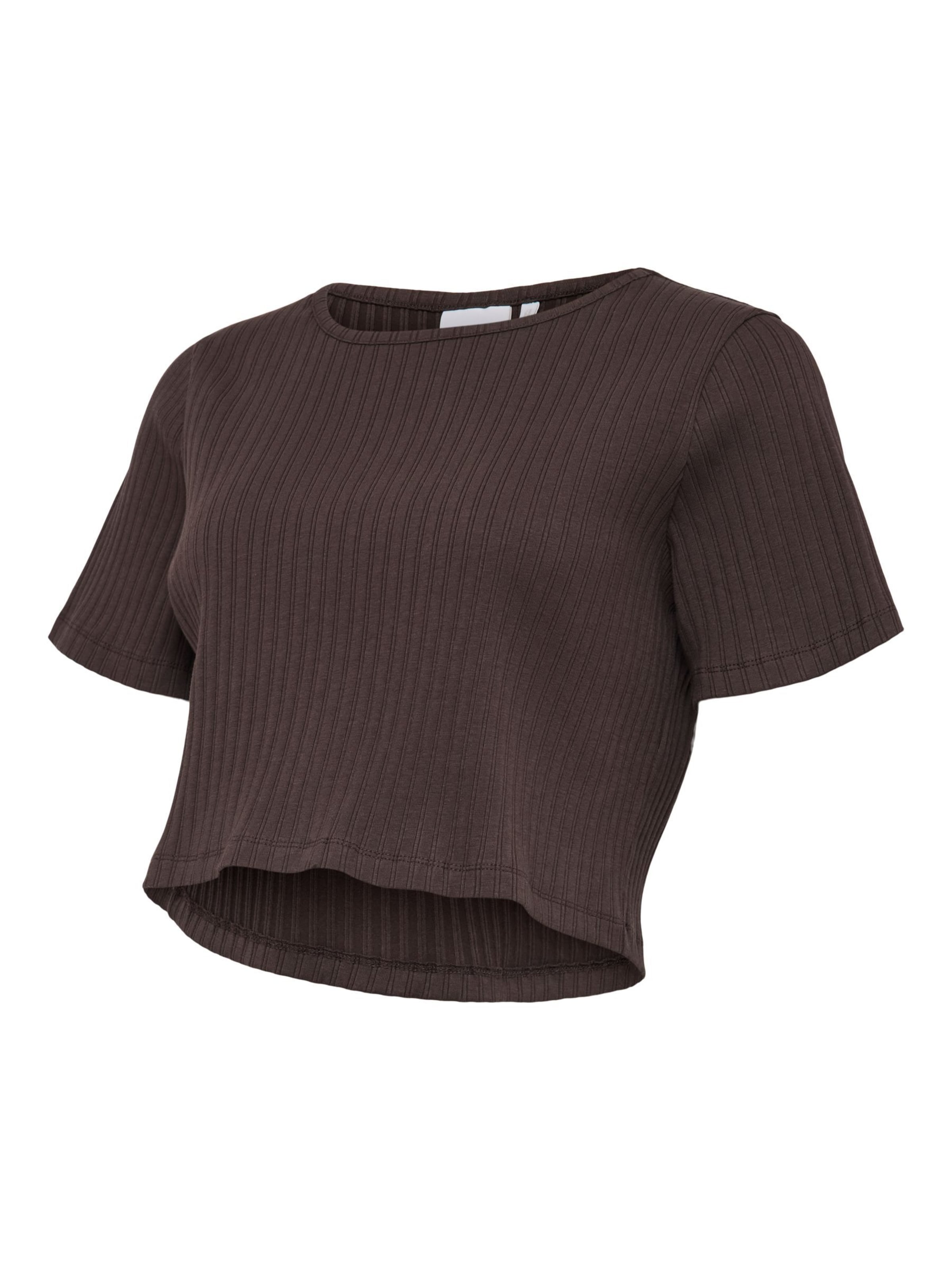 Camicia da donna di MAMALICIOUS in marrone: frontale