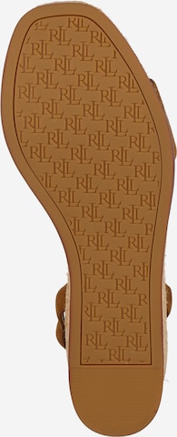 Sandalo 'LEONA' di Lauren Ralph Lauren in marrone