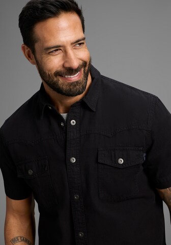 ARIZONA Regular fit Button Up Shirt 'Arizona' in Black