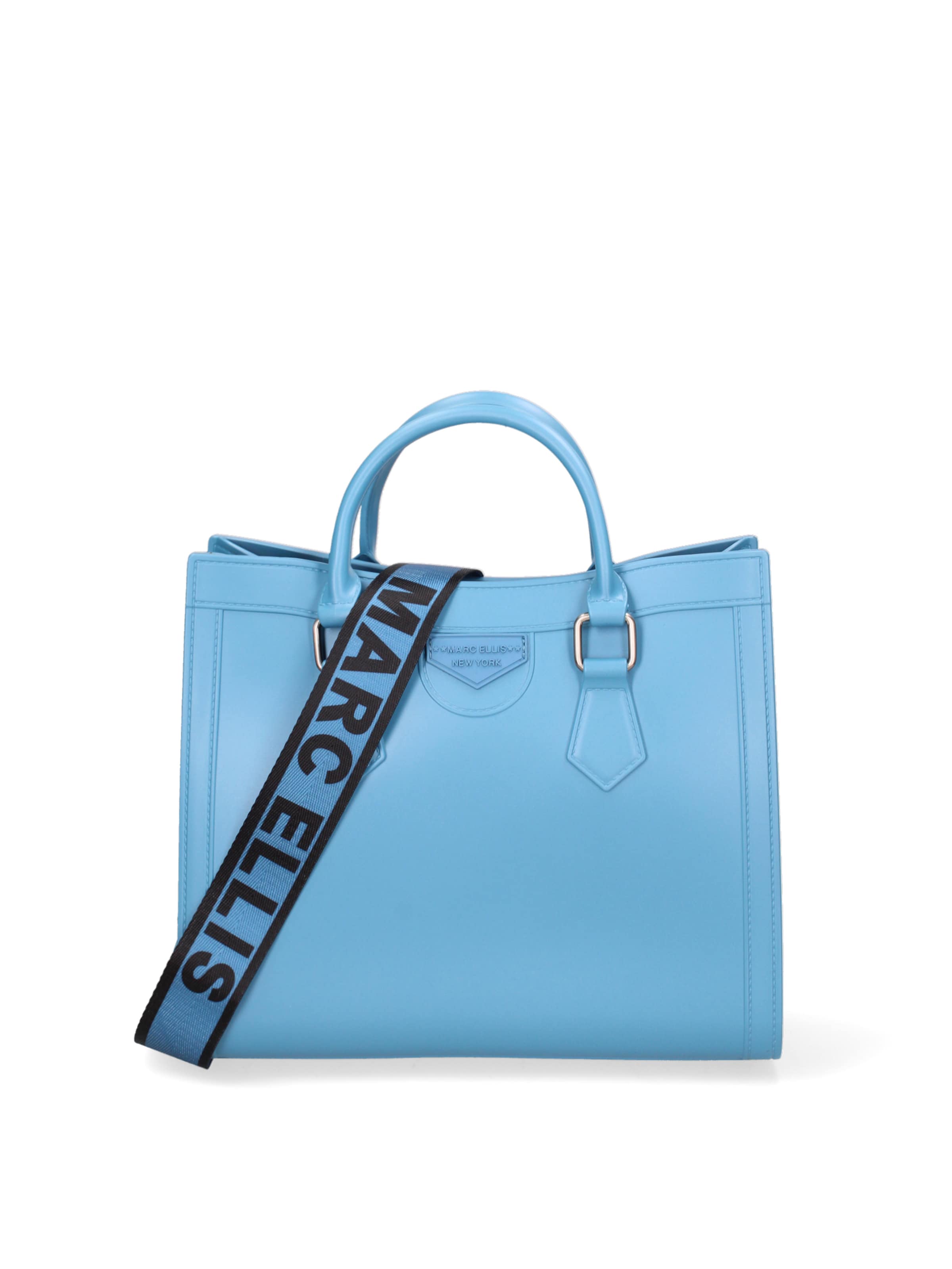 Marc Ellis Handtas in Blauw: voorkant