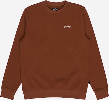 BILLABONG Sweatshirt 'Arch' in Brown: front
