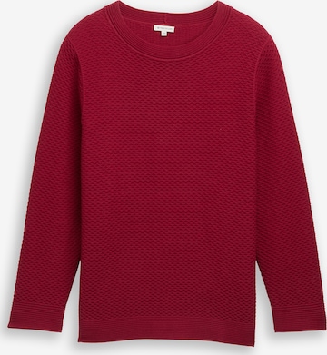Pull-over Tom Tailor Women + en rouge : devant