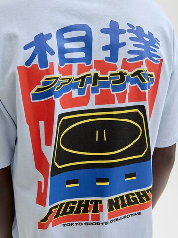 Maglietta di JACK & JONES in blu