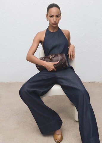 MANGO Jumpsuit 'Lua' in Blue