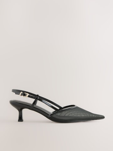 Next Лодочки с открытой пяткой 'Forever Comfort' в Черный