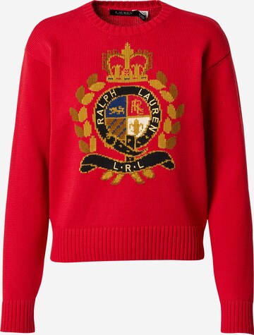 Lauren Ralph Lauren Pullover 'RIEDNEE' i rød: forside