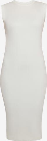 NAEMI Gebreide jurk in Wit: voorkant