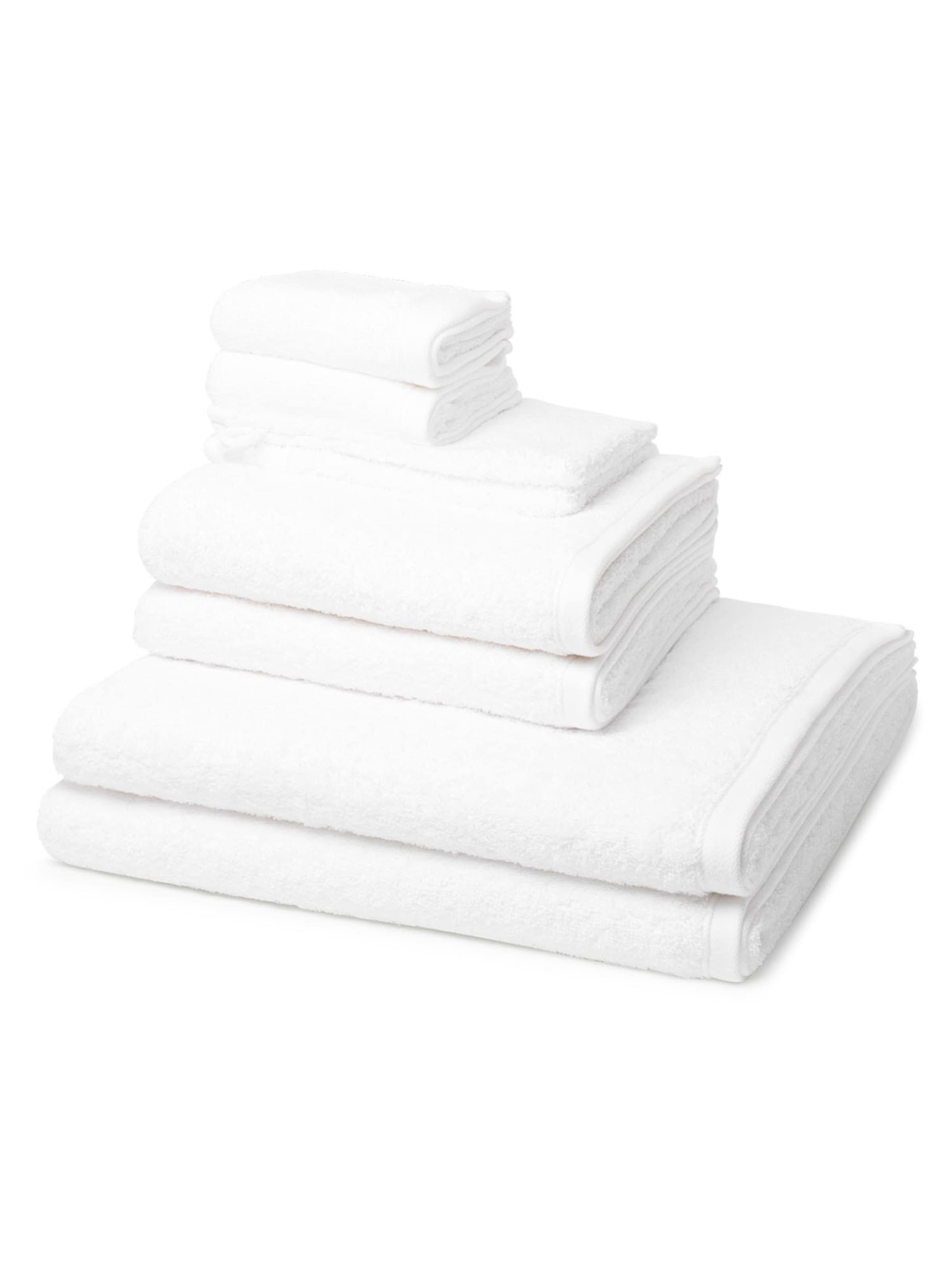 ROSS Towel 'Vita' in White: front