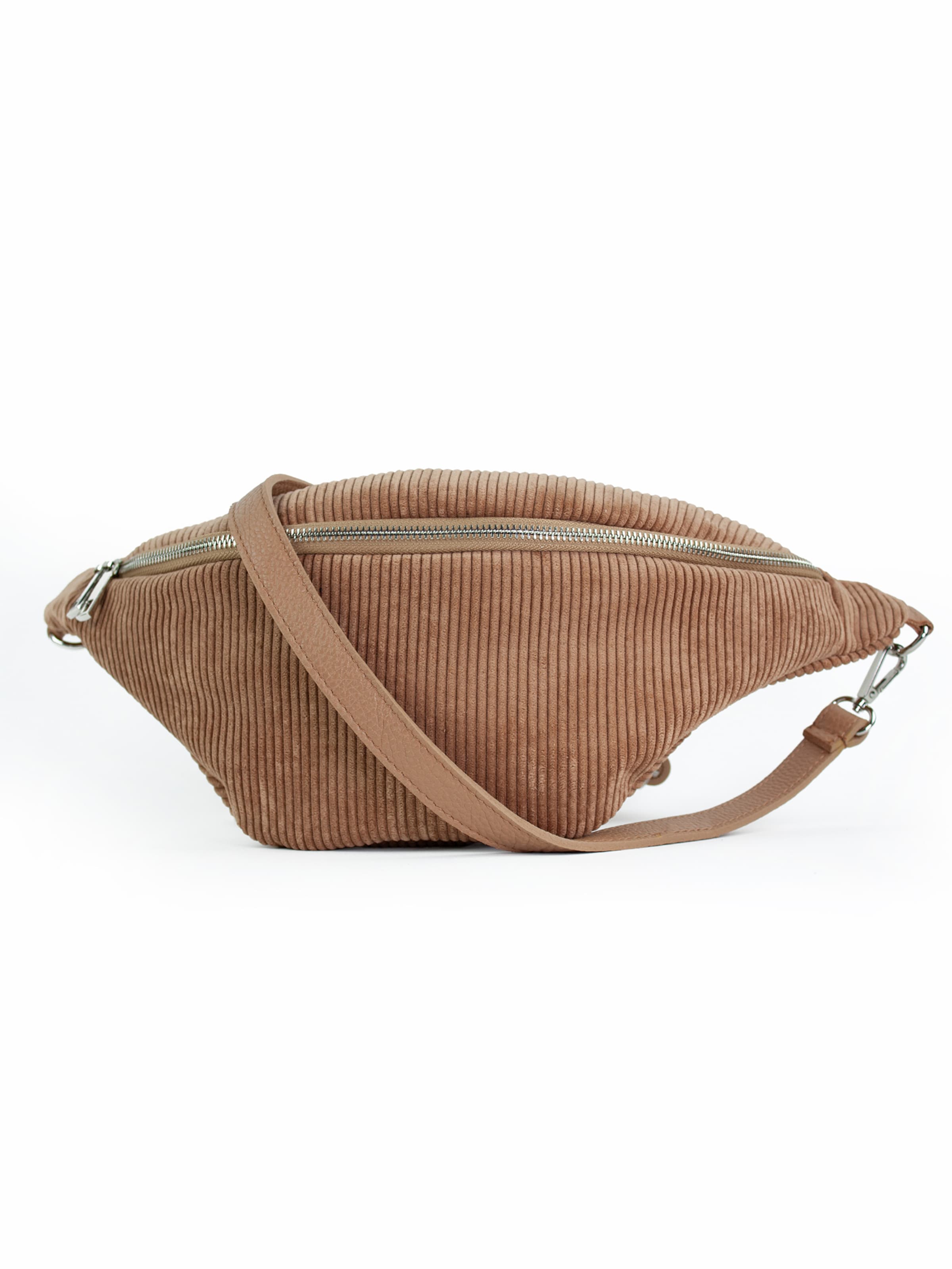 lePelou Gürteltasche 'IDA'‌ in Braun: Vorderseite