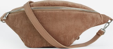 lePelou Gürteltasche 'IDA' in Braun: Vorderseite