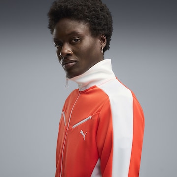 Veste de survêtement 'T7' PUMA en rouge