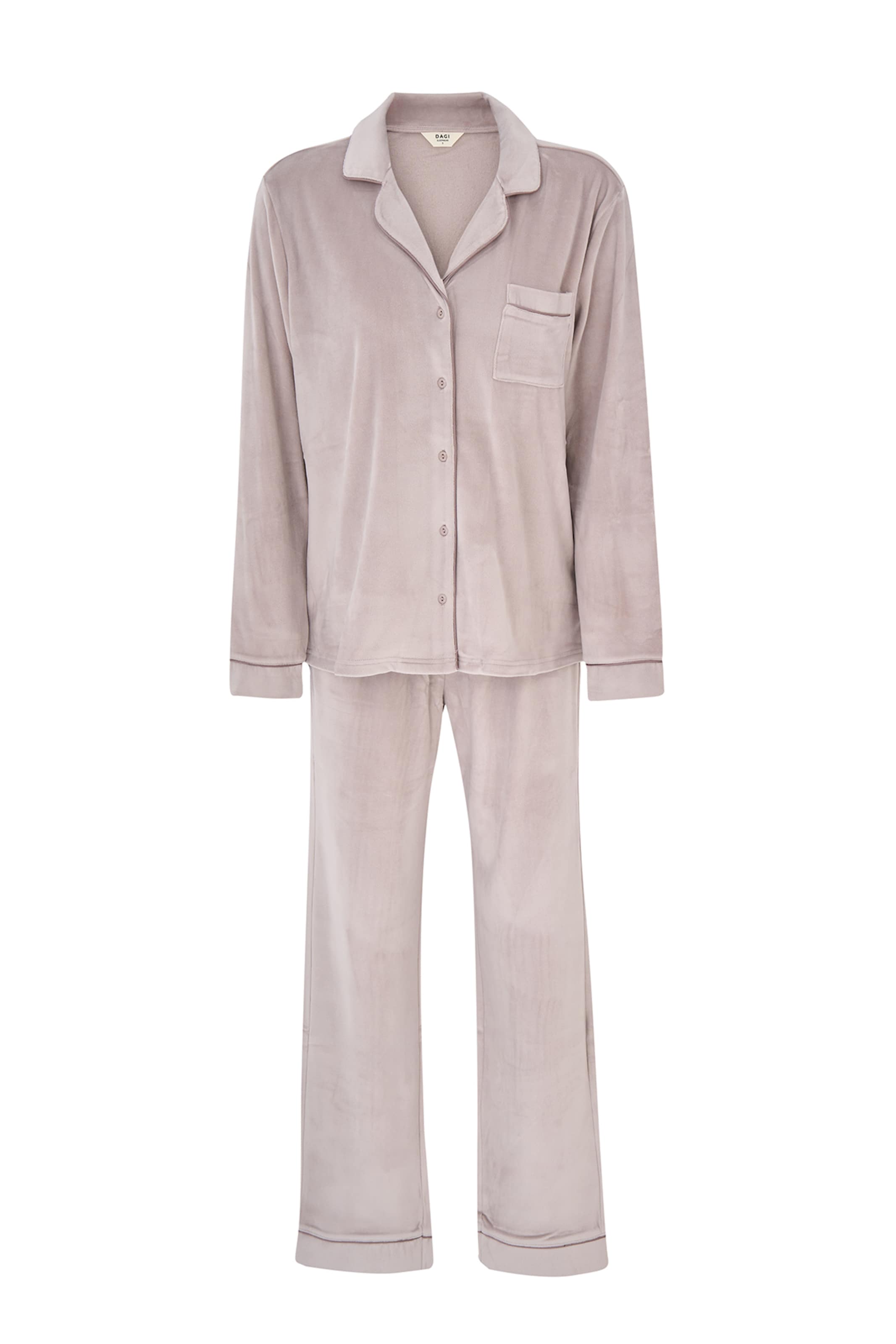 Dagi Пижама в Ярко-розовый: спереди