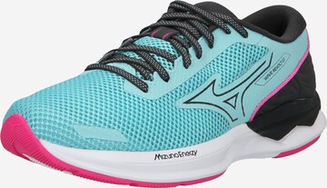 MIZUNO Springsko 'WAVE REVOLT 3' i blå: framsida