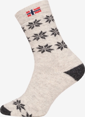 HomeOfSocks Socks 'HOS804' in Beige: front