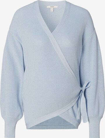 Cardigan Esprit Maternity en bleu : devant