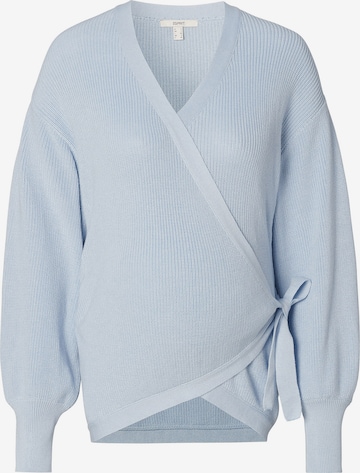 Cardigan Esprit Maternity en bleu : devant