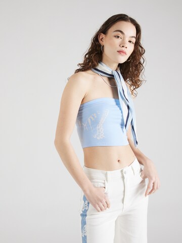 florence by mills exclusive for ABOUT YOU - Top 'Hot Nights' en azul: frente