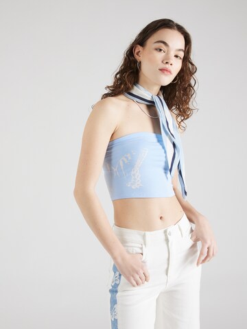 florence by mills exclusive for ABOUT YOU Top 'Hot Nights' in Blue: front