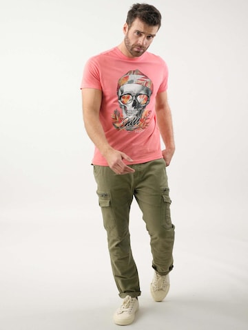 T-Shirt 'Jek' Deeluxe en orange