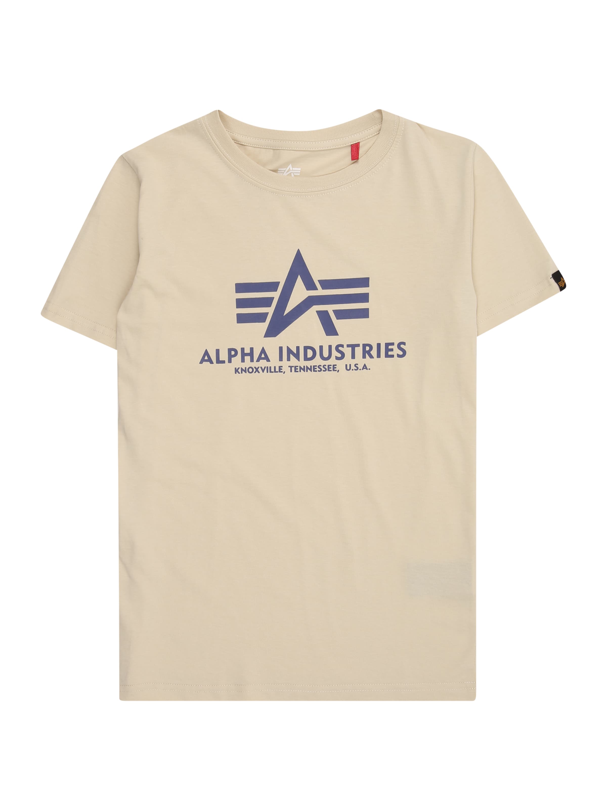 ALPHA INDUSTRIES Shirts i beige: forside