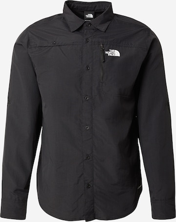 juoda THE NORTH FACE Standartinis modelis Funkciniai marškiniai 'SEQUOIA': priekis