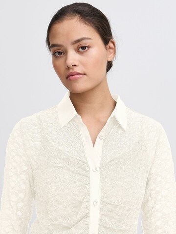 ICHI - Blusa ' IXLACEY ' em branco