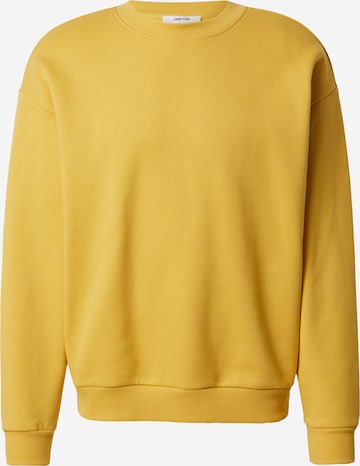 DAN FOX APPAREL Sweatshirt 'Rocco Heavyweight' in Yellow: front