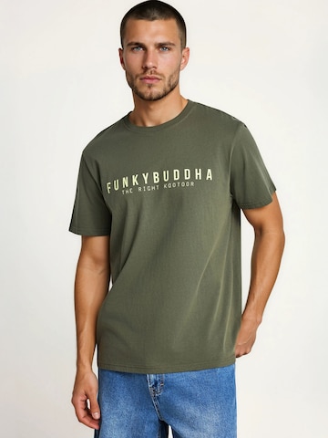 Funky Buddha Футболка в Зеленый: спереди