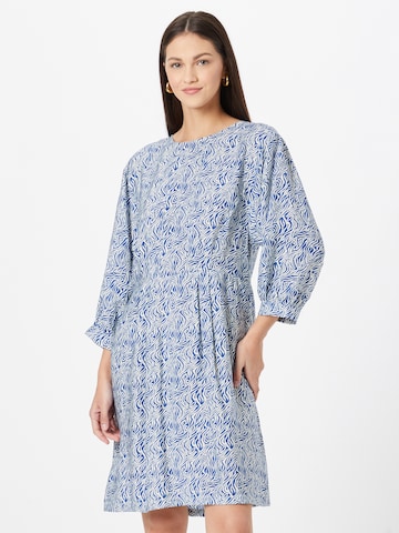 MSCH COPENHAGEN Jurk 'Adaline Ladonna' in Blauw: voorkant