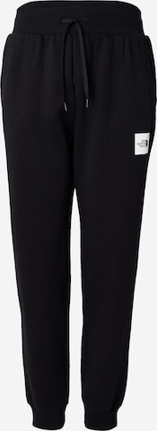THE NORTH FACE Tapered Housut värissä musta: etupuoli